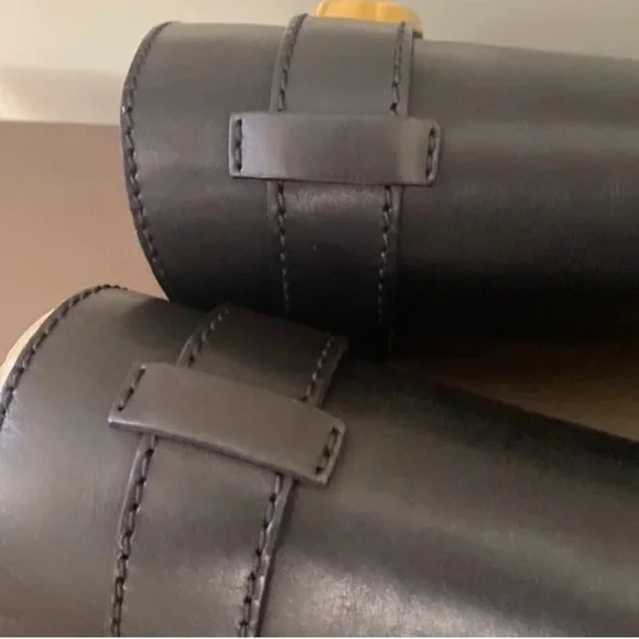 Gucci black leather boots - Picture 5 of 9